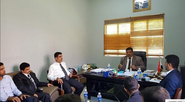 وكيل وزارة التعليم العالي يلتقي ممثلي طلاب اليمن في الخارج