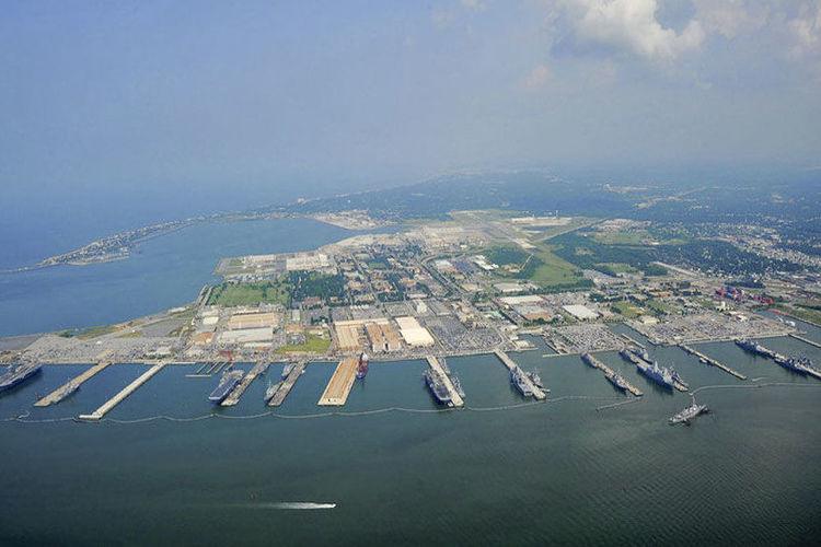 بالفيديو.. غريق قاعدة جوية أمريكية بسبب مياه نهر ميسوري