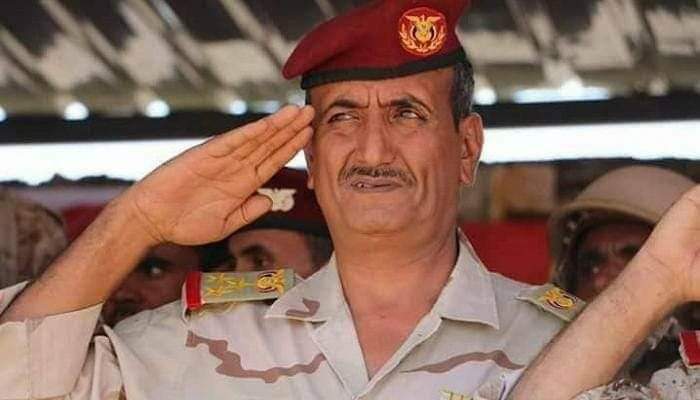 العميد عدنان الحمادي قائد اللواء 35 مدرع بتعز