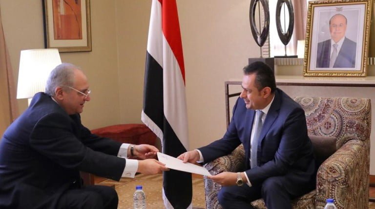 معين عبدالملك يتلقى دعوة رسمية لزيارة مصر