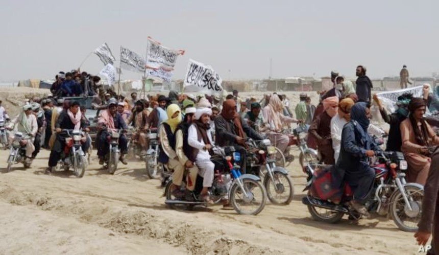 حركة طالبان تتقدم نحو كابول عاصمة أفغانستان