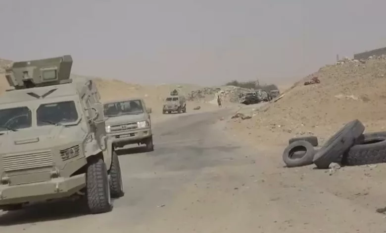 ألوية العمالقة تسيطر على معسكر اللواء 163 مشاة في محور بيحان وتطهر منطقة الصفراء والسليم في شبوة