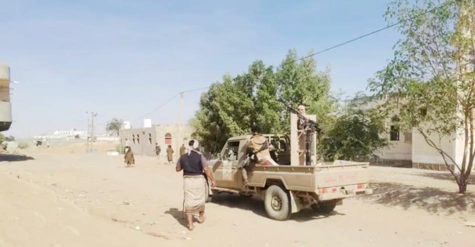 قوات العمالقة تدخل مدينة بيحان بعد معارك مع الحوثيين في شبوة