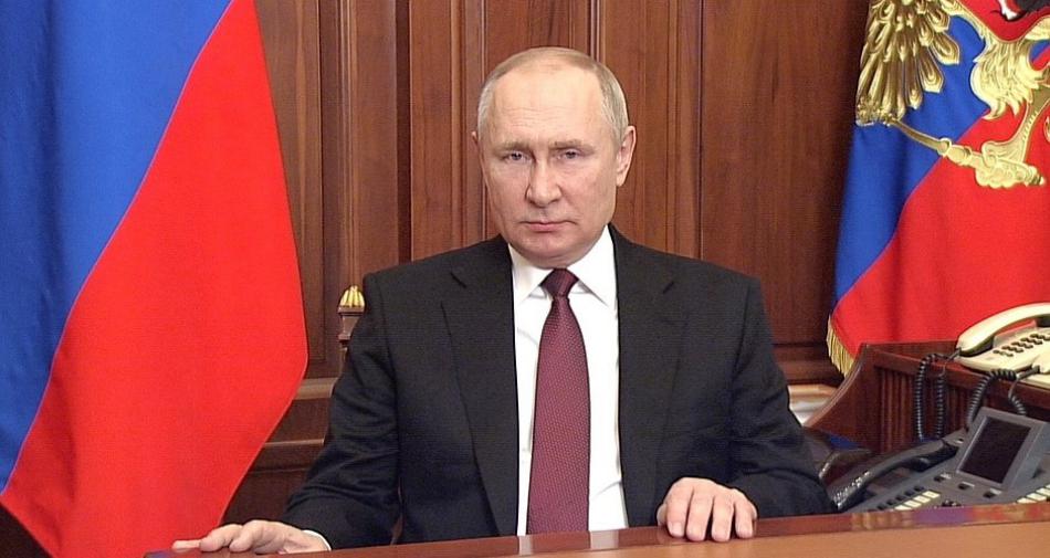 الرئيس الروسي بوتين في خطاب بدء عملية عسكرية في أوكرانيا
