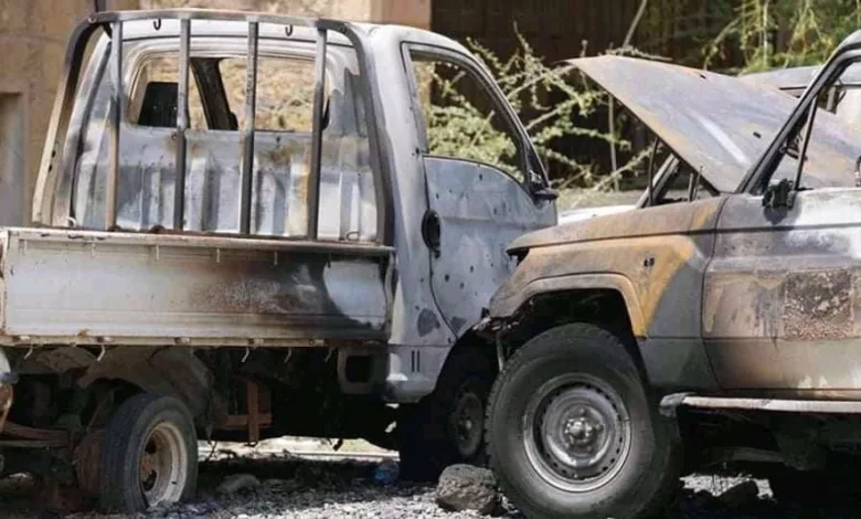 أضرار قصف الحوثيين في تعز يهدد بانهيار وشيك للهدنة في اليمن