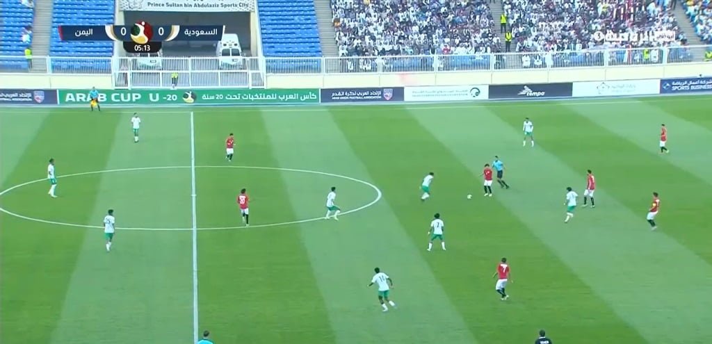 مباراة اليمن السعودية كأس العرب للشباب