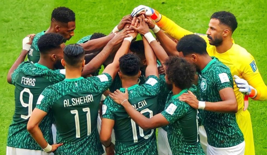 المنتخب السعودي يحقق الفوز على الارجنتين في كأس العالم