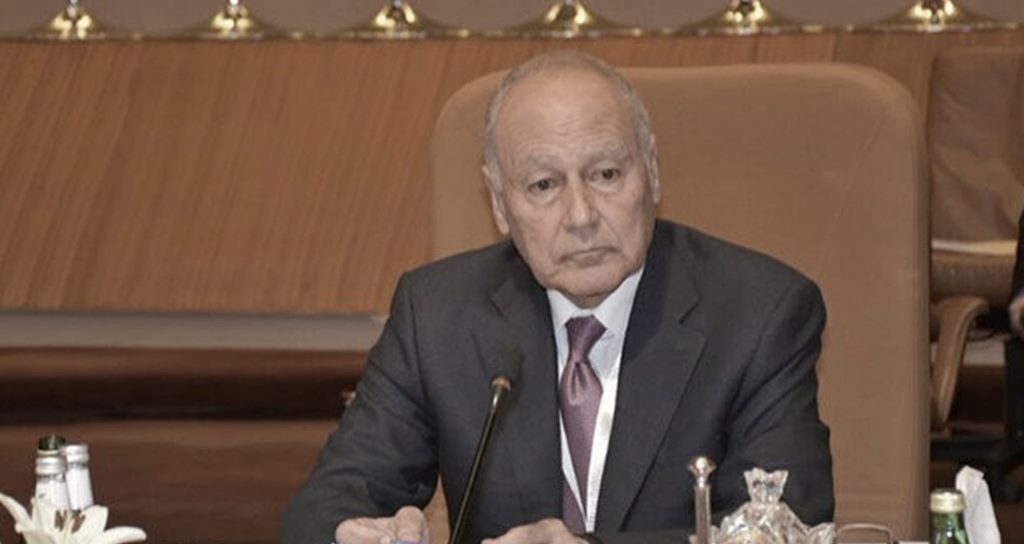 أحمد أبوالغيط الأمين العام للجامعة العربية