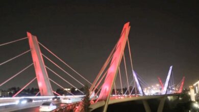 العاصمة الأردنية عمان تحتفي باليوم الوطني لليمن في جسر عبدون