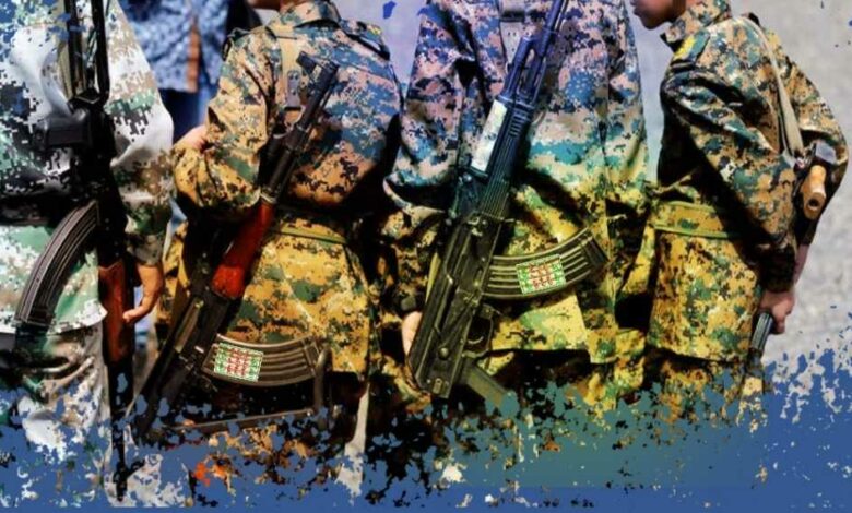 معرض لمنظمة ميون حول تجنيد الأطفال في المراكز الصيفية الحوثية
