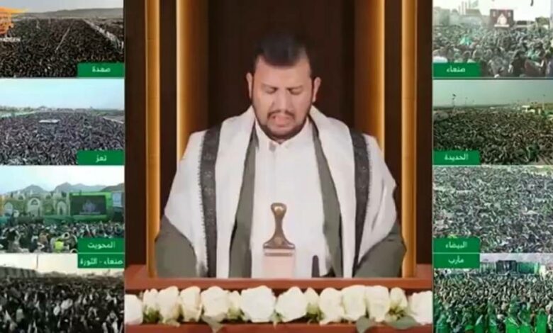 عبدالملك الحوثي يوجه كلمة لأنصاره