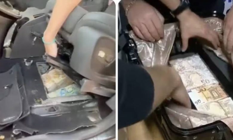 صورة نشرتها الصحيفة حول شبكة المخدرات التي تم ضبطها في روما