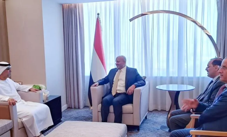 العميد طارق صالح مع السفير الإماراتي لدى اليمن في الرياض