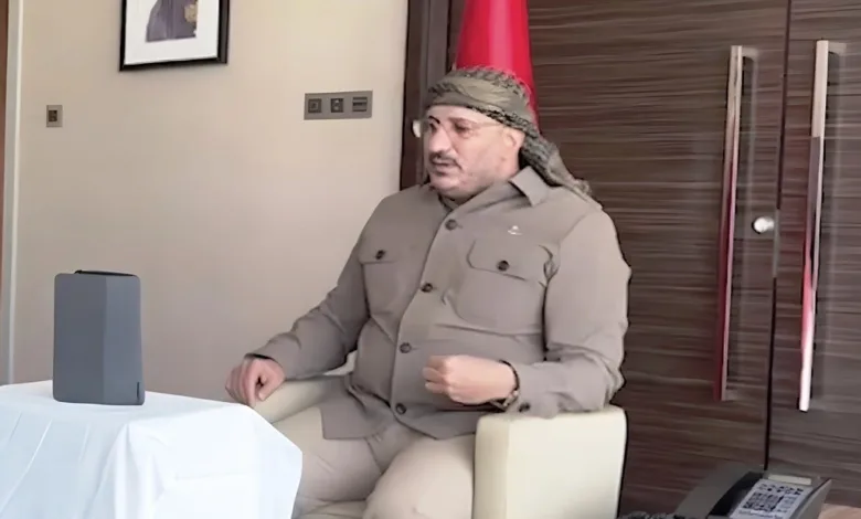 العميد طارق صالح في كلمة حول المستجدات السياسية والعسكرية في اليمن (إعلام المقاومة)