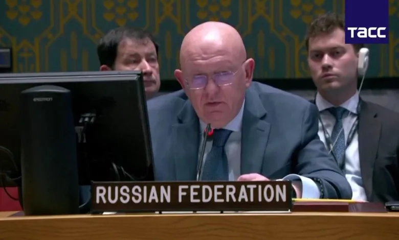 مندوب روسيا في مجلس فاسيلي نيبينزيا