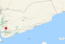 خريطة اليمن محافظة إب