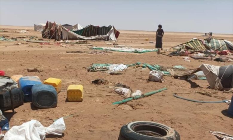 أمطار وفيضانات تلحق أضراراً في مخيمات النازحين