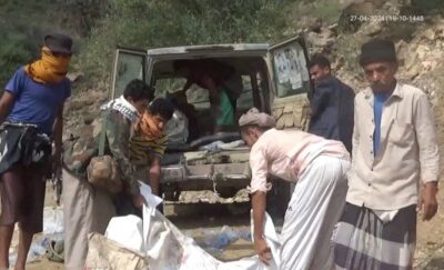طائرة مسيرة للحوثيين تقتل خمس فتياتت في تعز غربي اليمن (